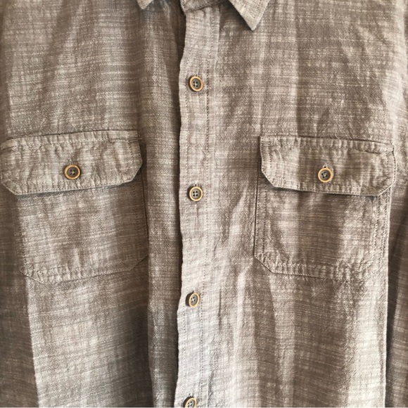 Weatherproof Vintage - Grey Denim Style Button Down Shirt - X-LARGE - Picture 3 of 13